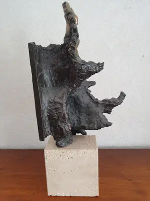 Brons (Onbekend) - 'moeder en kind' kopen? Bied vanaf 100!