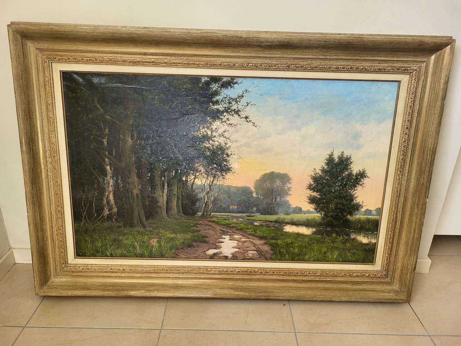 Willem Jacobus Alberts - Bos gezicht langs de beek kopen? Bied vanaf 375!