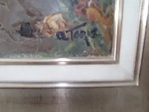 Albert Torie - Herfst bos met paddenstoelen kopen? Bied vanaf 150!