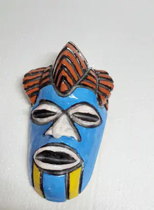 Onbekend - stammenmasker kopen? Bied vanaf 10!