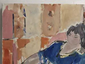Onbekend - Vrouw. In de sfeer van Matisse. kopen? Bied vanaf 20!