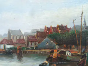 Onbekend - Gezicht op Dordrecht kopen? Bied vanaf 20!