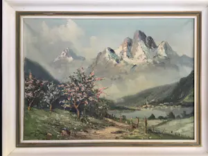 Jean van Dongen - Uitzicht op berg kaufen? Bieten Sie von 150!