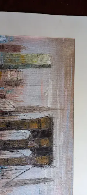 Niet of onleesbaar gesigneerd - New york Brooklyn Bridge kopen? Bied vanaf 1!