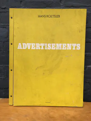 Hans Koetsier - Advertisements kopen? Bied vanaf 50!