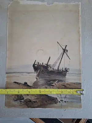 Johannes H B Koekkoek - Gestrand kopen? Bied vanaf 20!