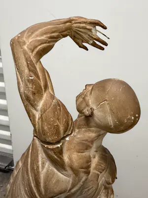 Jacques-Eugene Caudron - Écorché combattant kopen? Bied vanaf 350!