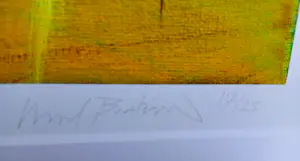 Marcel Bastiaans - Gelitimeerde zeefdruk, Titel: Mercedes in beeld kopen? Bied vanaf 50!