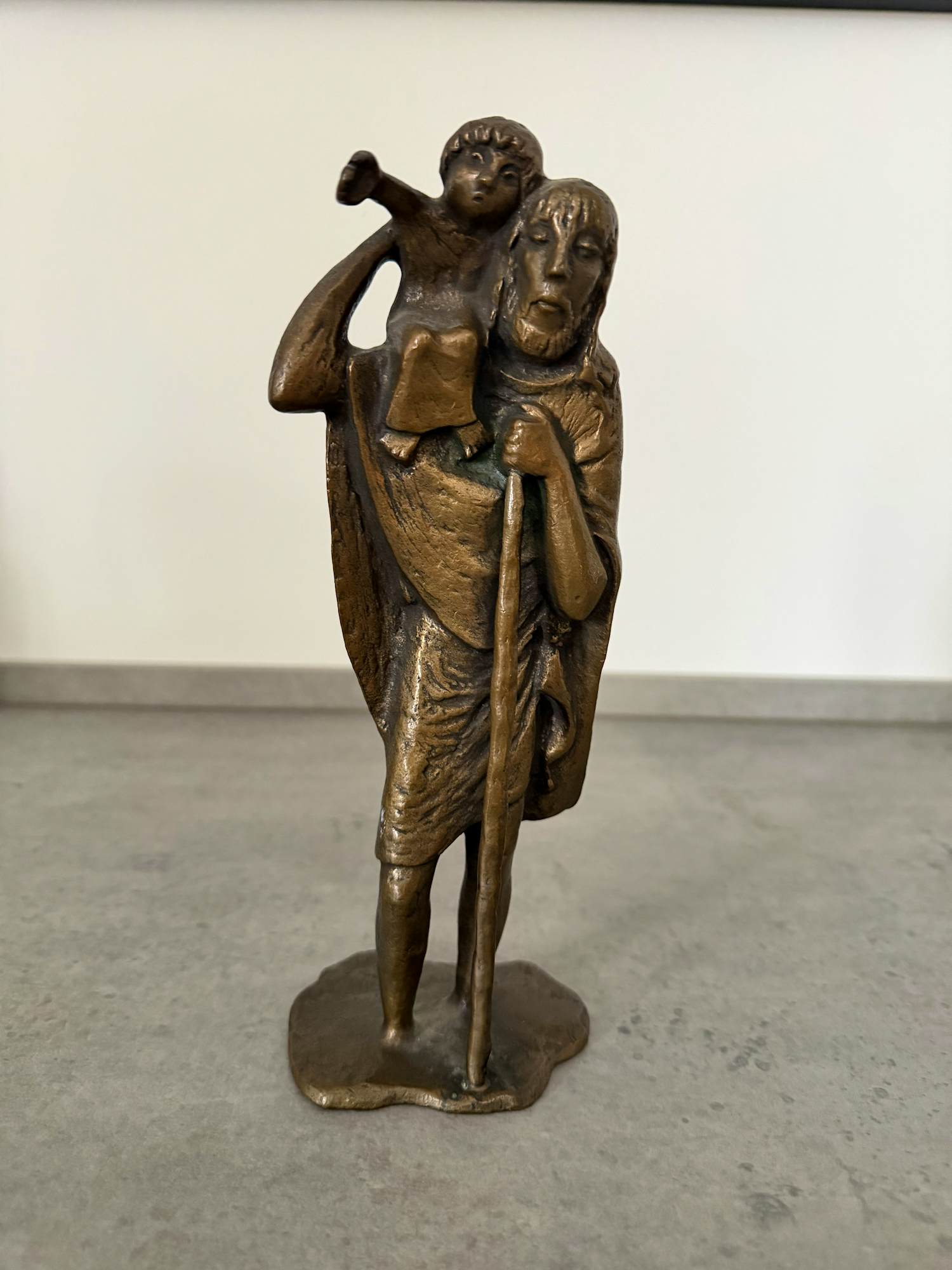 Brons (Onbekend) - Sculptuur van Christoffel kopen? Bied vanaf 60!