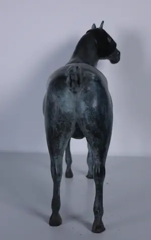 Brons (Onbekend) - Paard met masker kopen? Bied vanaf 350!