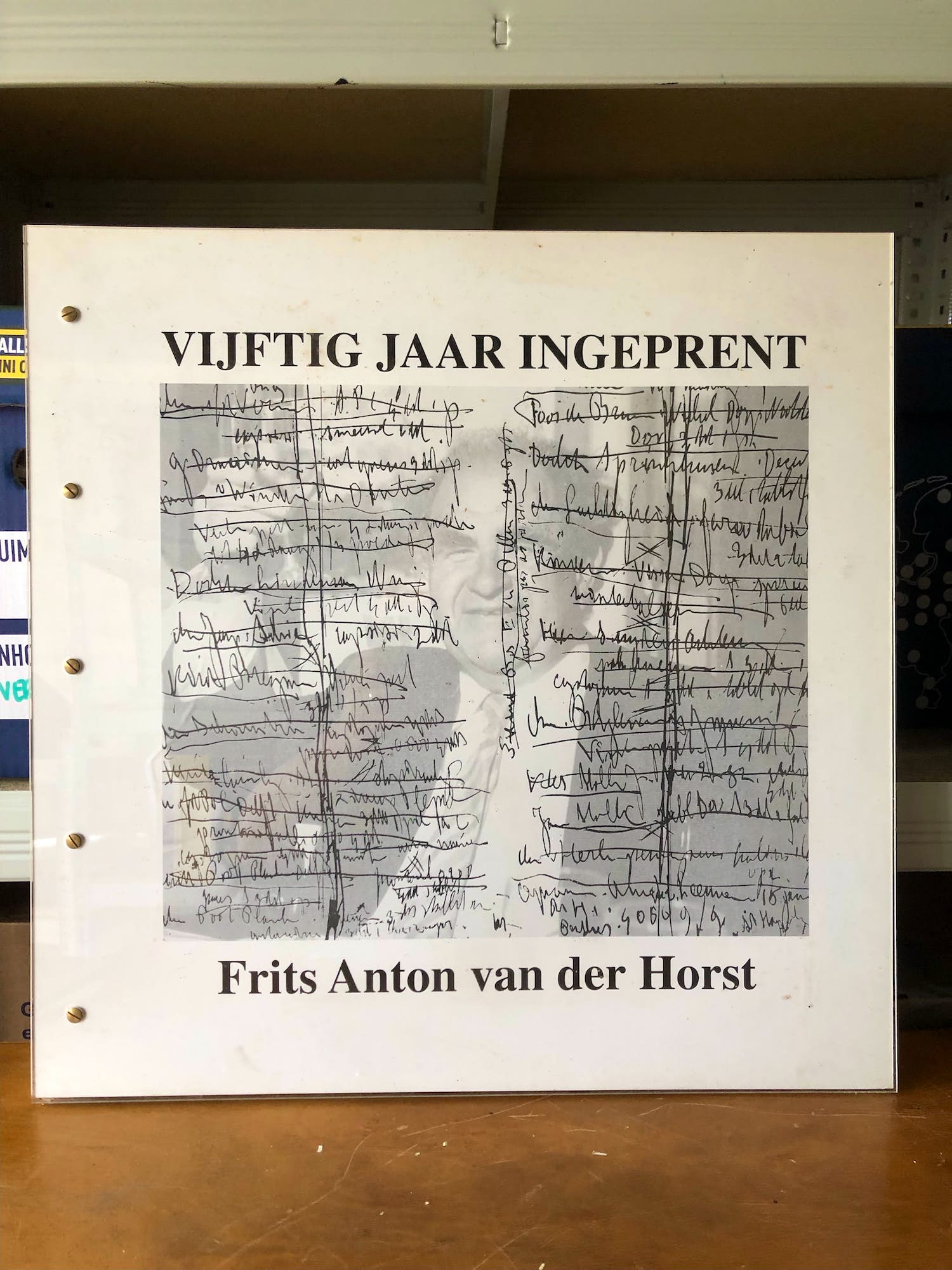 Frits van der Horst - Vijftig jaar ingeprent kopen? Bied vanaf 50!