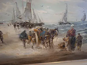 Jan Bevort - Bomschuit op strand kopen? Bied vanaf 350!