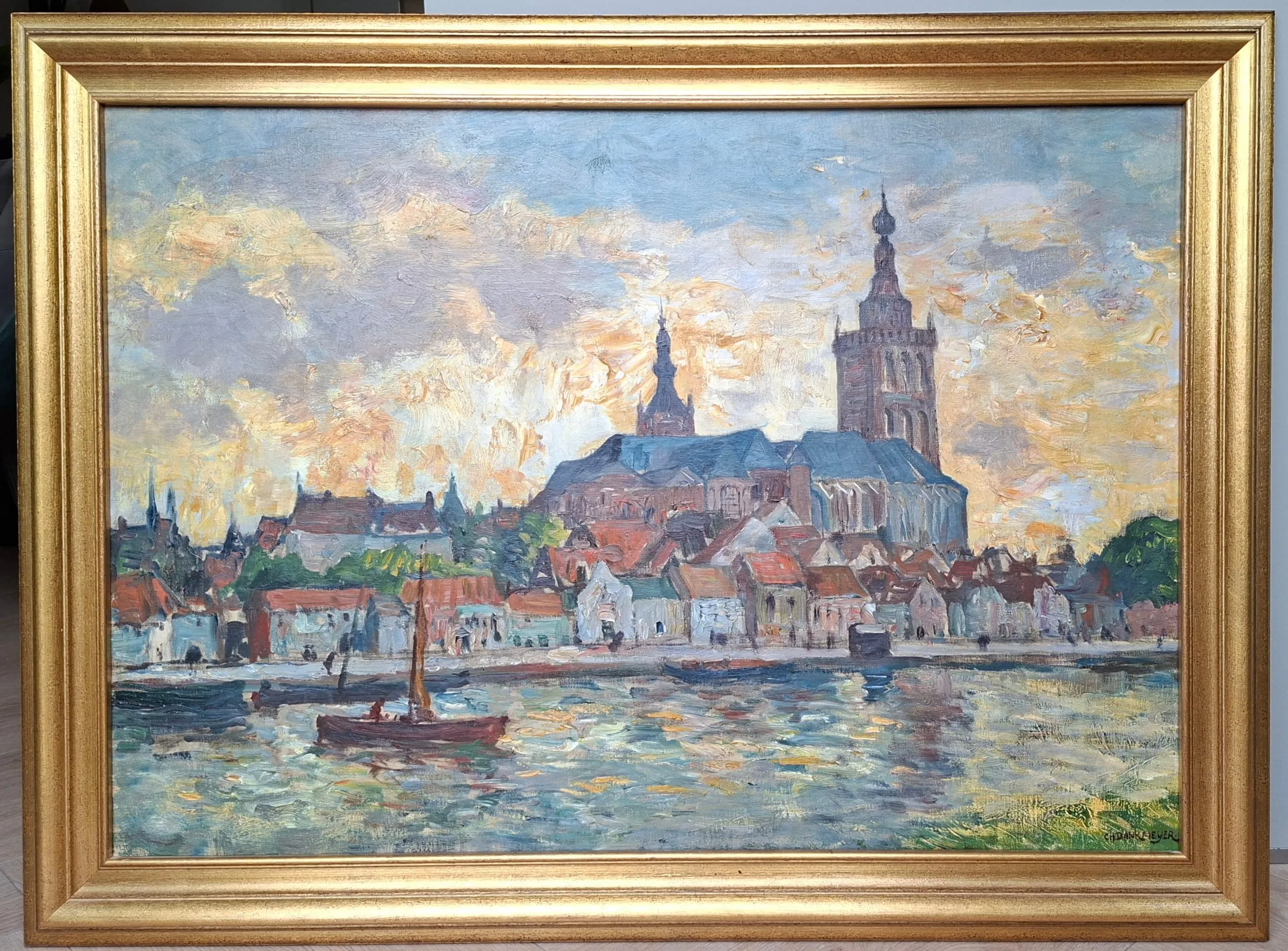 Buy Charles Dankmeijer - Stadsgezicht Nijmegen? Bid from 750!
