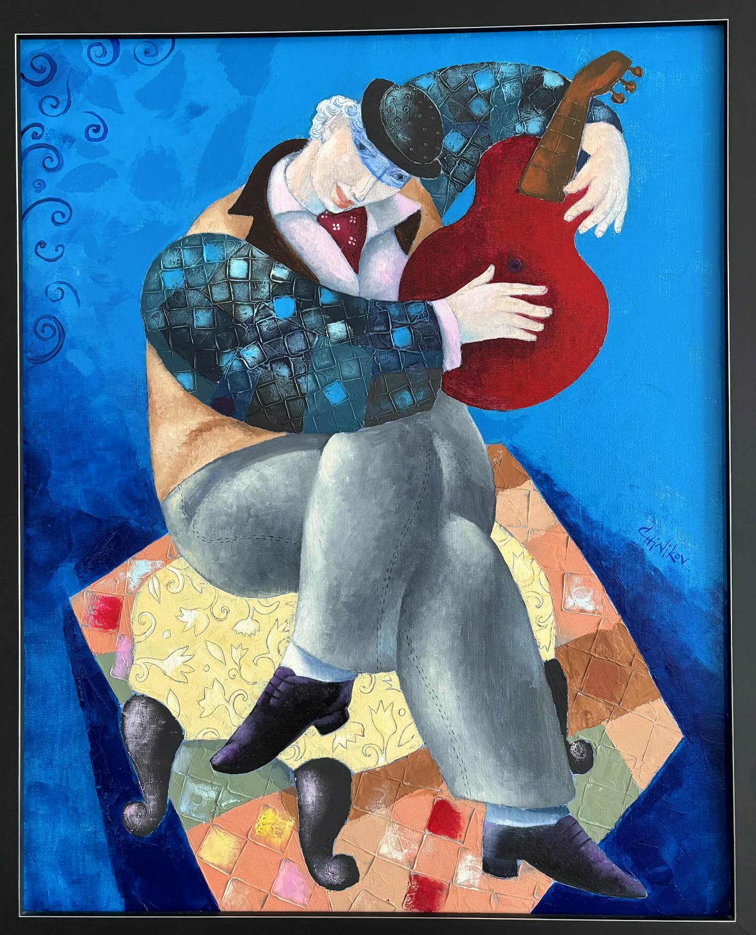 Stephan Chinikov - Le guitarist amoureux verkocht voor € 250!