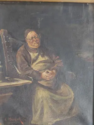 Onbekend - Rustende man kopen? Bied vanaf 50!