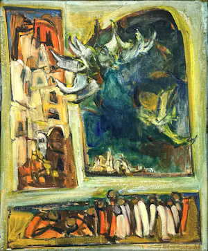 Onbekend - Expressionistisch werk kopen? Bied vanaf 50!