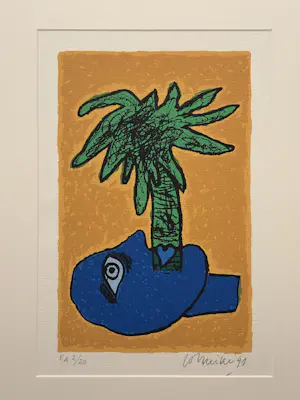 Corneille - 'Tropical Trilogy Blue’ 1/3 kopen? Bied vanaf 149!