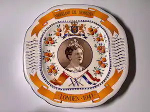 Keramiek overige - Vintage gedenkplaat kopen? Bied vanaf 25!