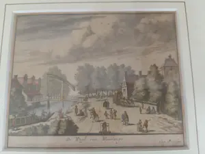 Abraham Blootelingh - De Wegh van Wateringe kopen? Bied vanaf 60!
