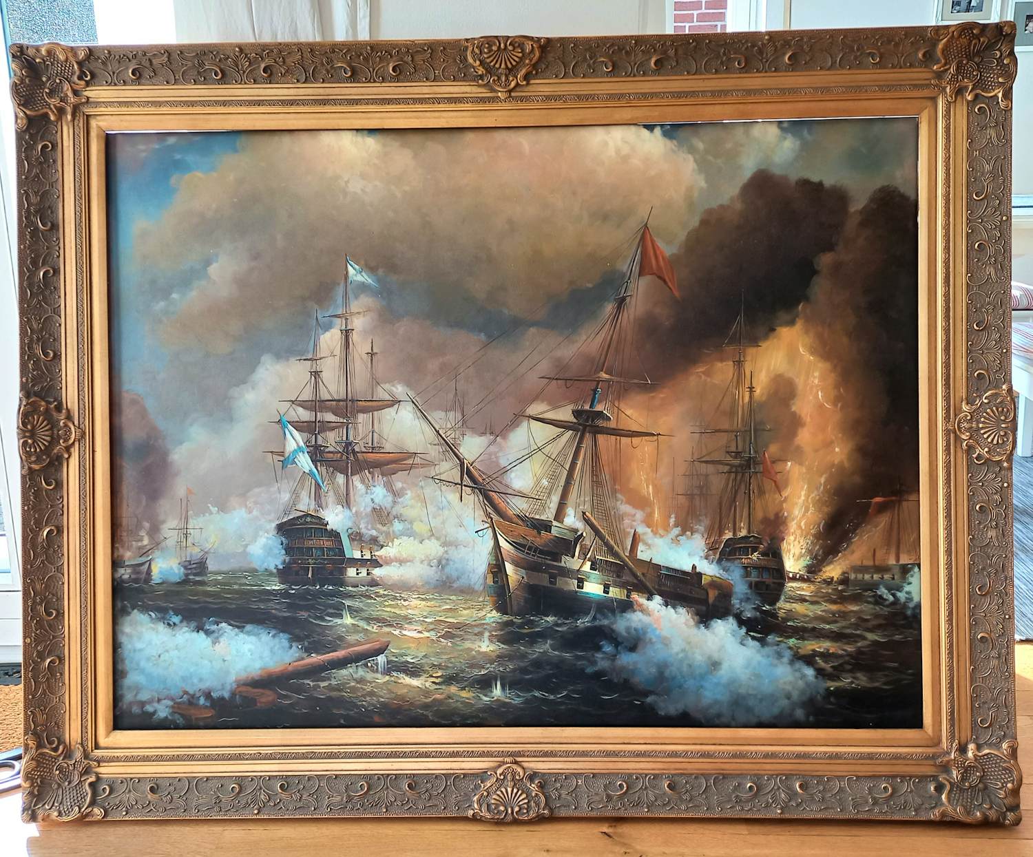 Onbekend - Monumentale zeeslag kopen? Bied vanaf 80!