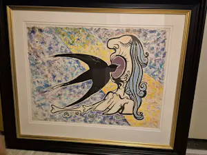 Salvador Dali - L'Hirondelle kopen? Bied vanaf 500!