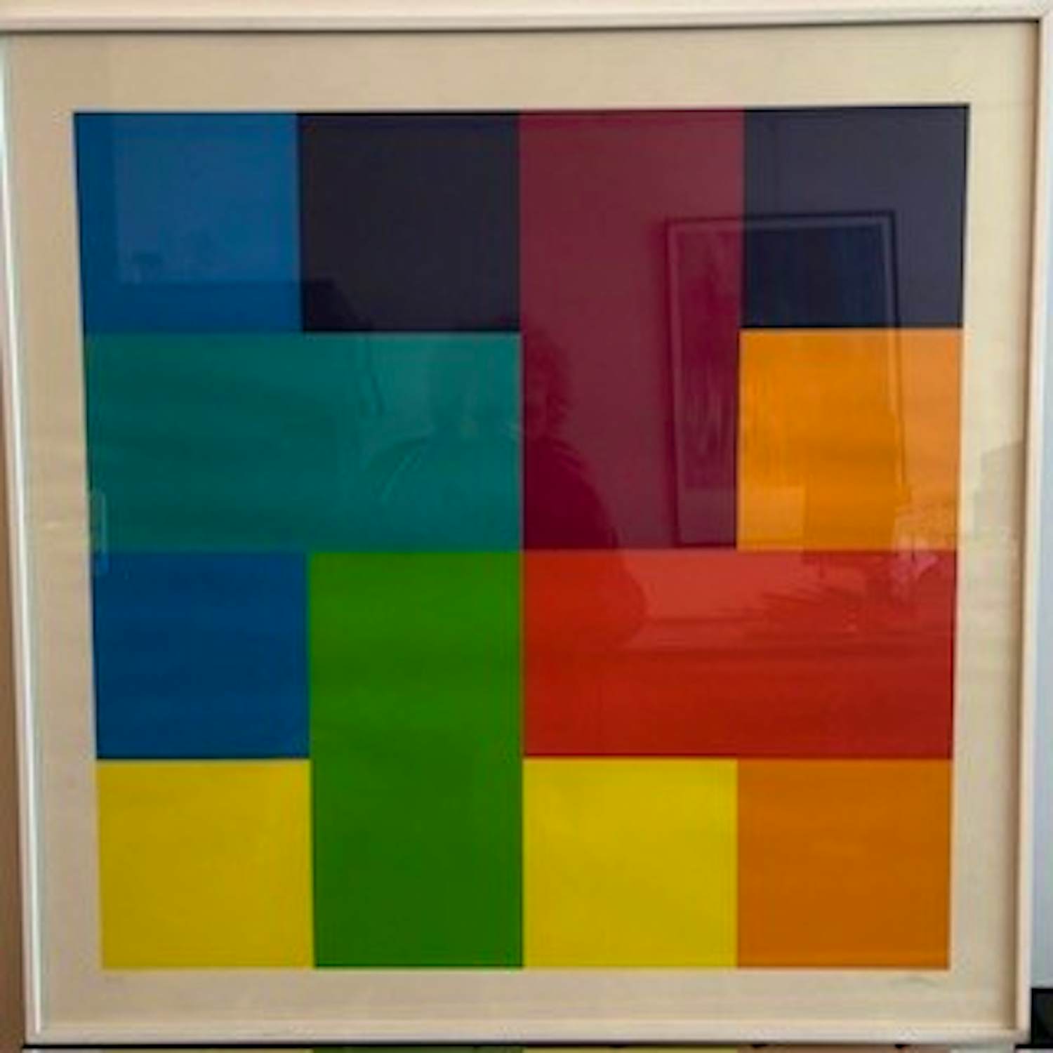 Richard Paul Lohse - Gekleurde vlakken kopen? Bied vanaf 350!