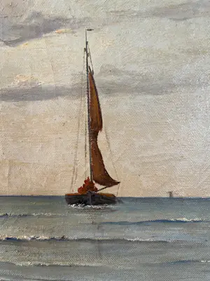 Marinus Zwart - Zeegezicht kopen? Bied vanaf 175!