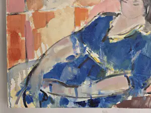 Onbekend - Vrouw. In de sfeer van Matisse. kopen? Bied vanaf 20!