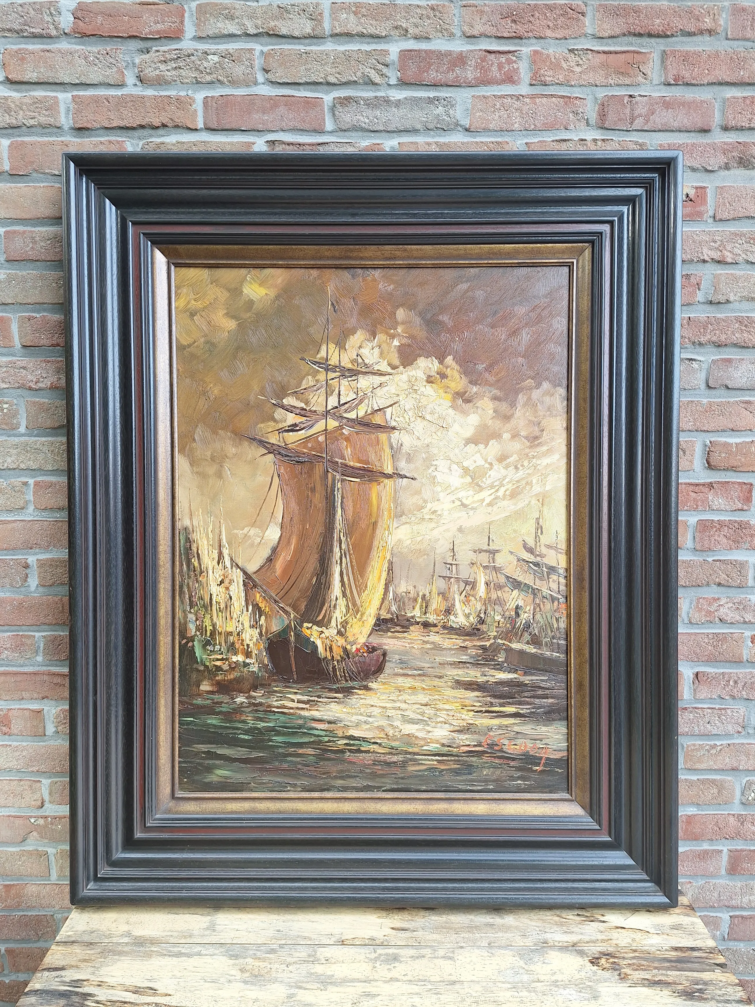AcheterJoan Escoda Coromina - Historische Zeilschepen in de Haven? Enchérissez de 75!