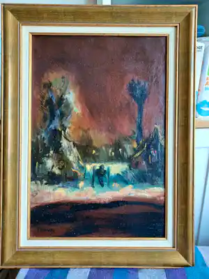 Paul Permeke - Landschap verkauft für € 250!