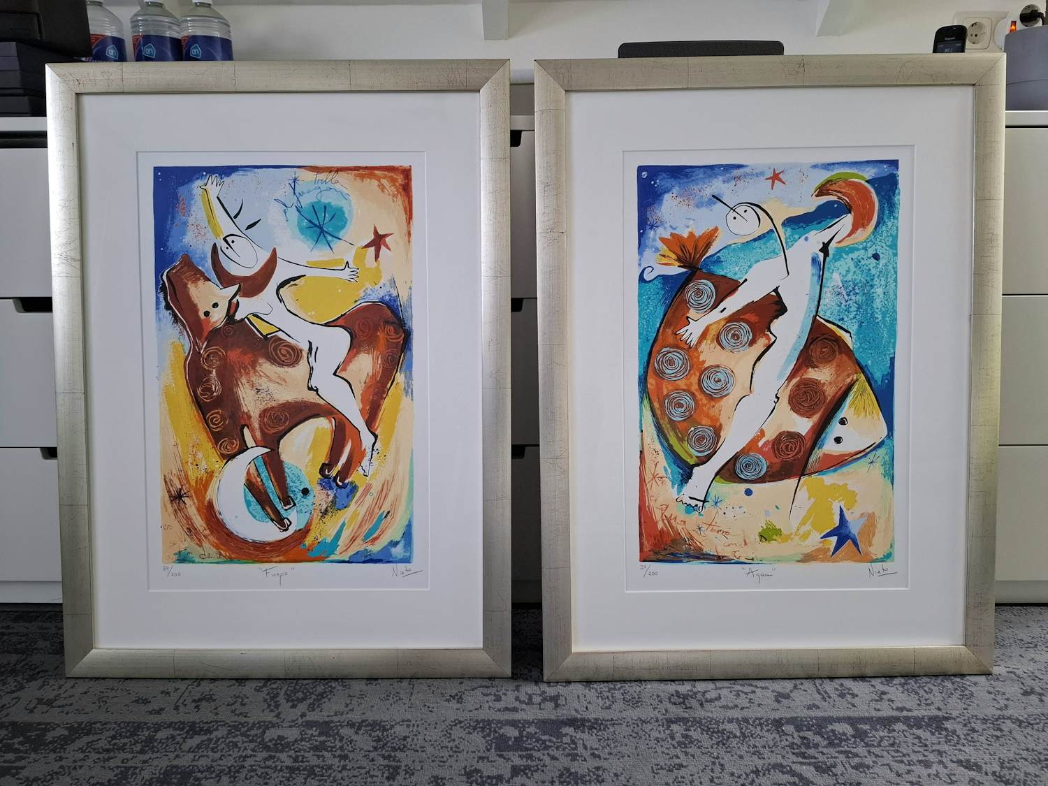Angeles Nieto - Aqua en Fuego kopen? Bied vanaf 160!