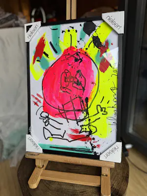 Peter Klashorst - “Vibrant Neon Energy – Late Work 2019 kopen? Bied vanaf 150!