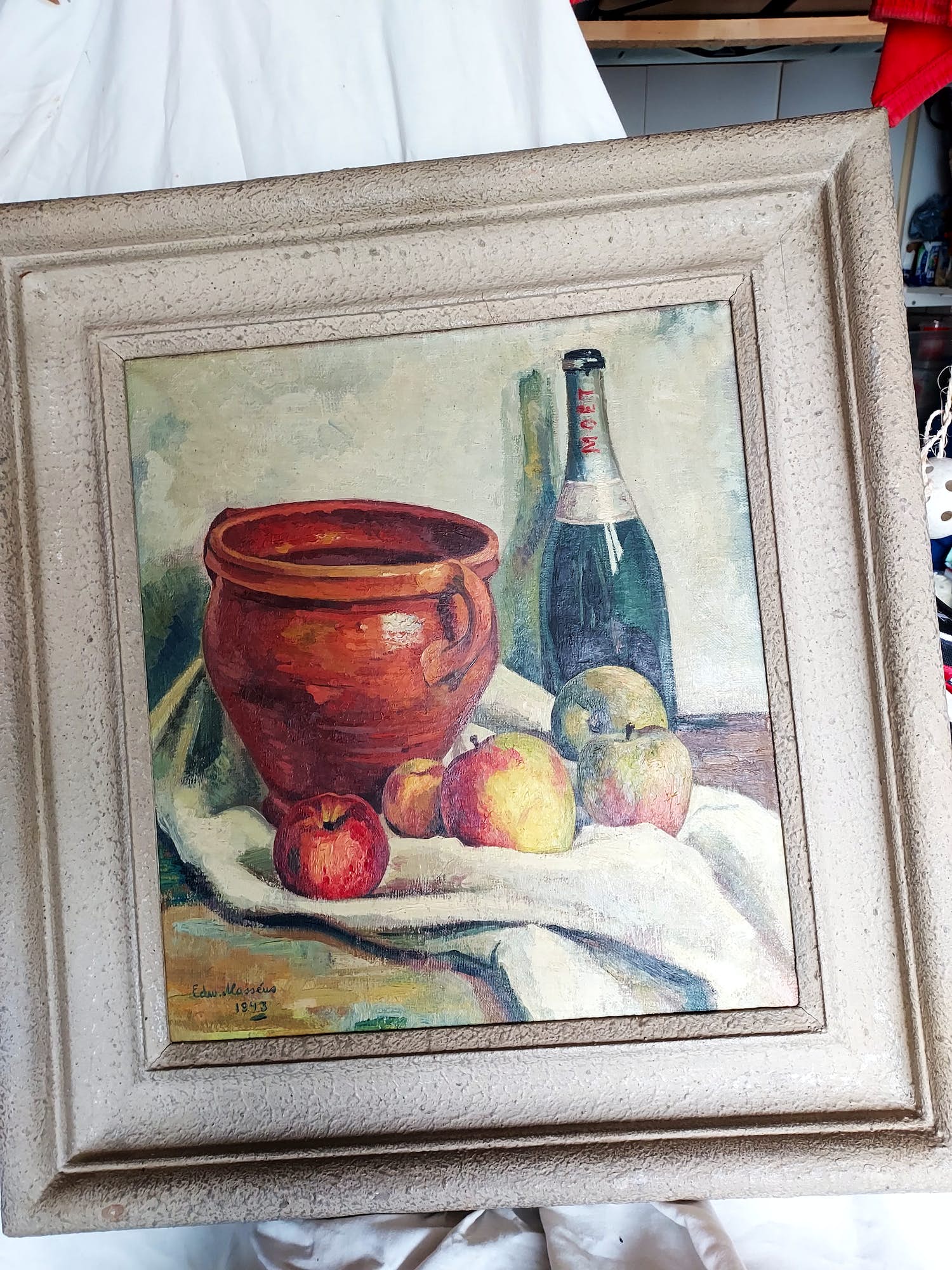 Edward Masseus - Stilleven verkocht voor € 60!