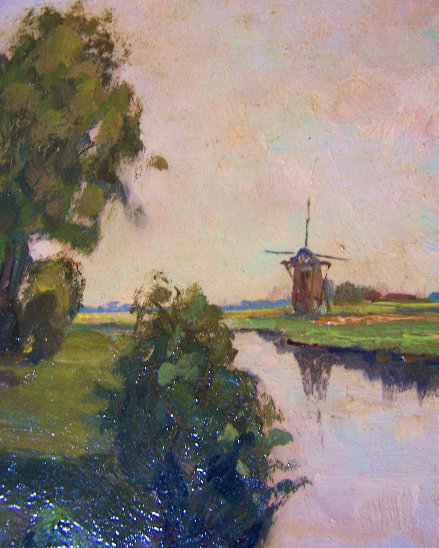 Gerard Altmann - Polderlanschap. verkocht voor € 80!