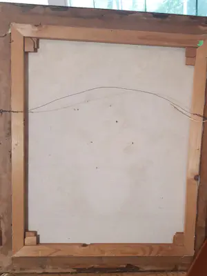 Marie Charlot - Weelderige bloemen in blauwe vaas kopen? Bied vanaf 30!