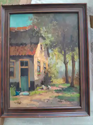 Henri Endlich - Boerderij met kippen verkauft für € 50!