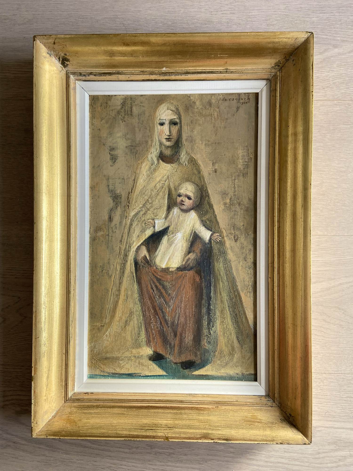 Jef De Coninck - Olieverfschilderij kopen? Bied vanaf 60!