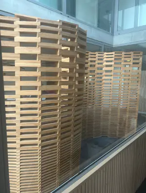 Onbekend - Hout abstract kunstwerk kopen? Bied vanaf 2000!