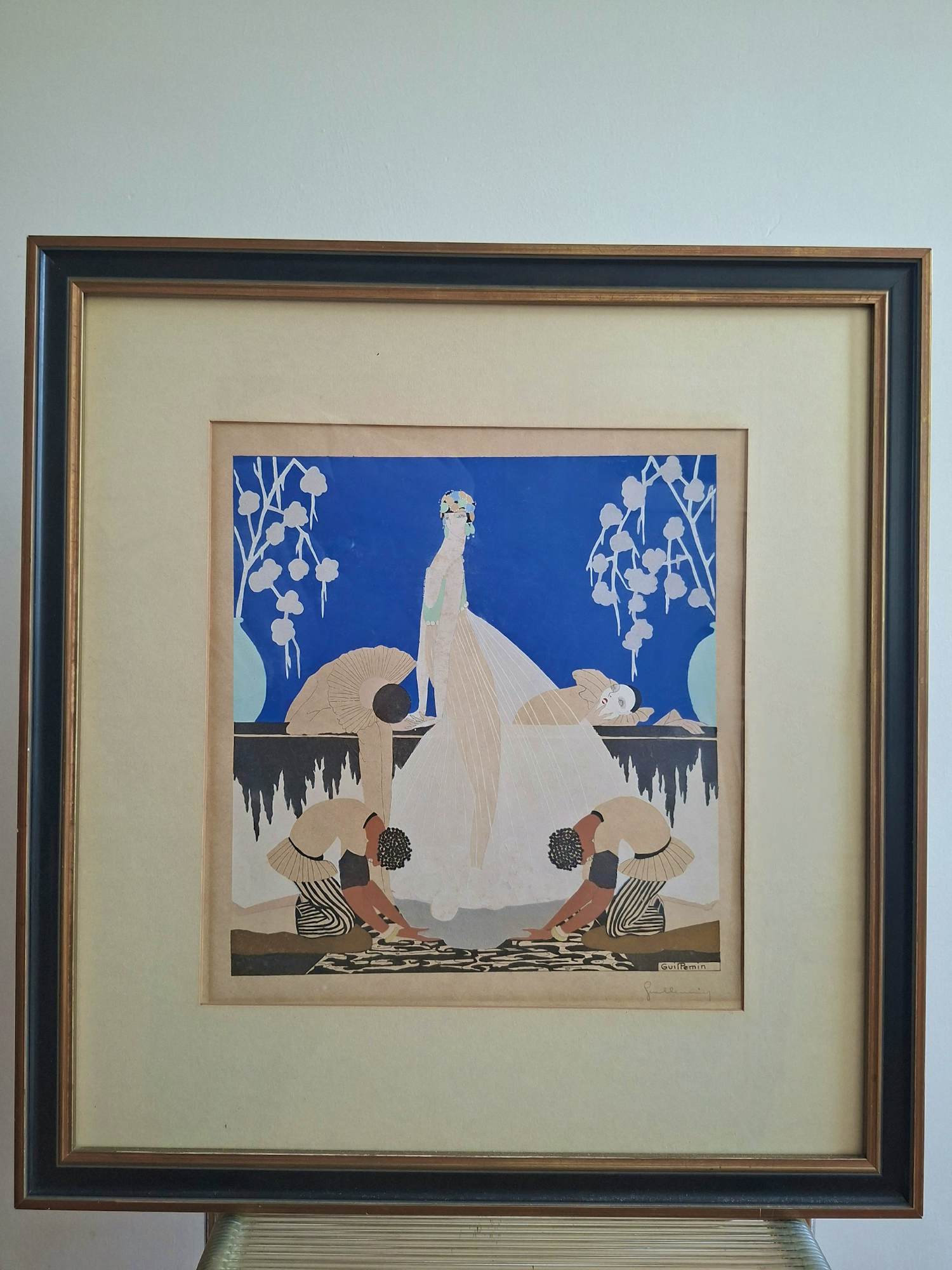 Buy Emile Guillemin - Adres une dame par un Pierot? Bid from 100!