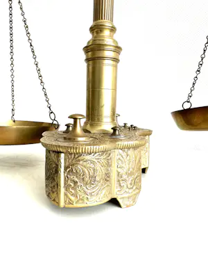 Niet of onleesbaar gesigneerd - Apothekers weegschaal kopen? Bied vanaf 1!