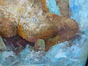 Niet of onleesbaar gesigneerd - Naakt. kopen? Bied vanaf 1!