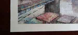 Niet of onleesbaar gesigneerd - New york Brooklyn Bridge kopen? Bied vanaf 1!