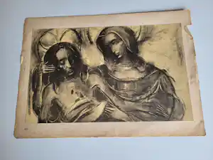 Albert Servaes - 13e statie kruisweg klooster in Orval verkauft für € 80!
