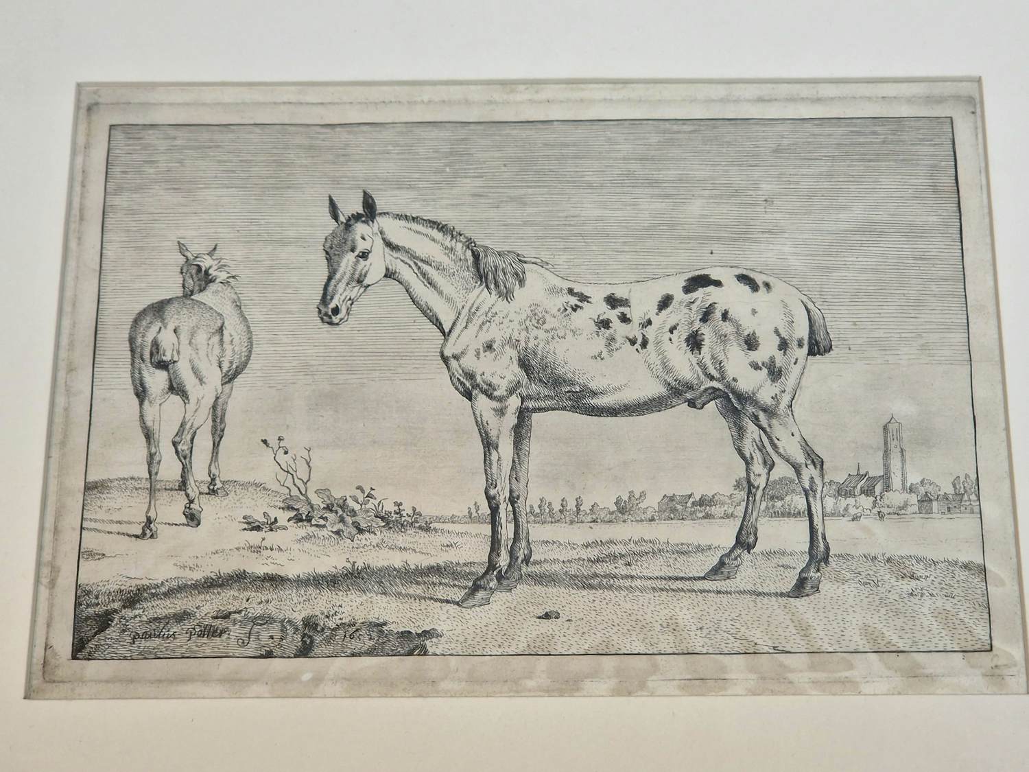 Paulus Potter - Twee Paarden kopen? Bied vanaf 100!