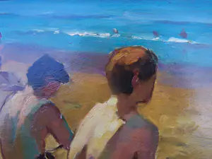 Onbekend - Jongens aan het strand kopen? Bied vanaf 60!
