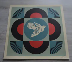 Shepard Fairey - Geometric Dove III- Gesigneerd kopen? Bied vanaf 20!