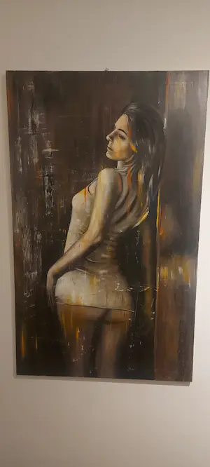 Niet of onleesbaar gesigneerd - Vrouw in nachtkleding kopen? Bied vanaf 1!