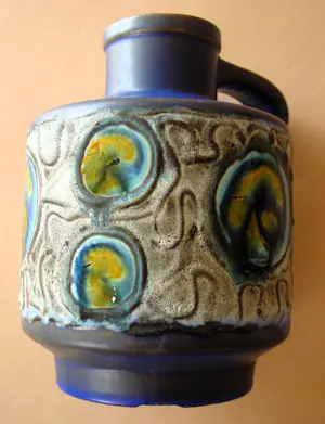 Scheurich Keramik - Scheurich W. Germany vaas met handvat, modelnummer 1531-20 kopen? Bied vanaf 50!