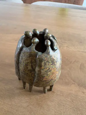 Tjikkie Kreuger - Mooi bronzen beeldje van deze kunstenares kopen? Bied vanaf 200!