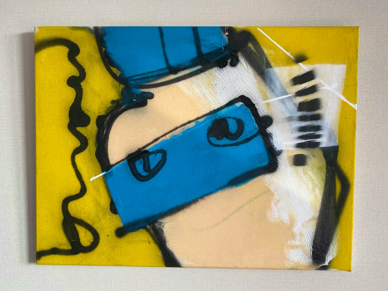Herman Brood - Man met masker kopen? Bied vanaf 1500!